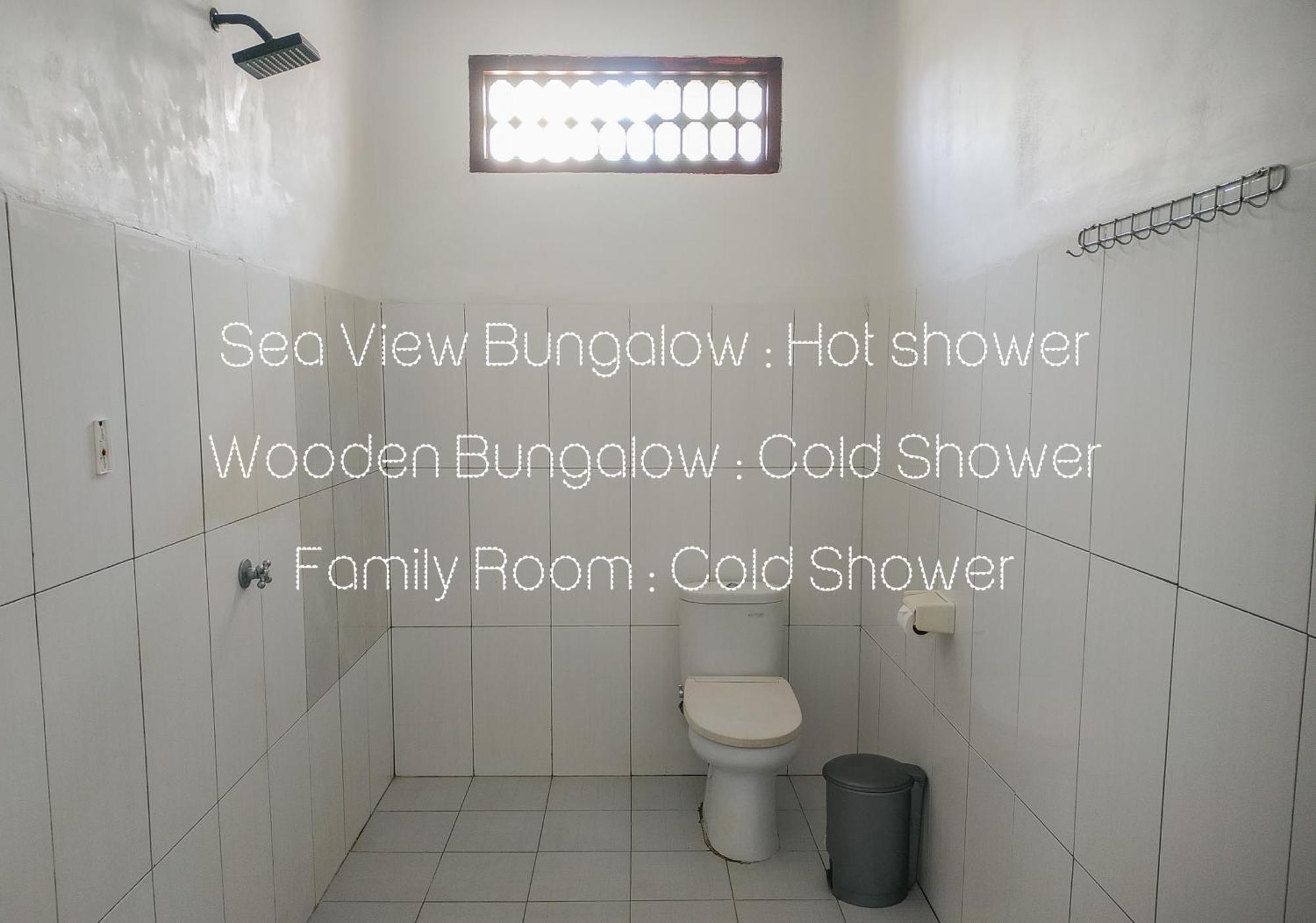 Nusa Indah Bungalows Gili Air Oda fotoğraf