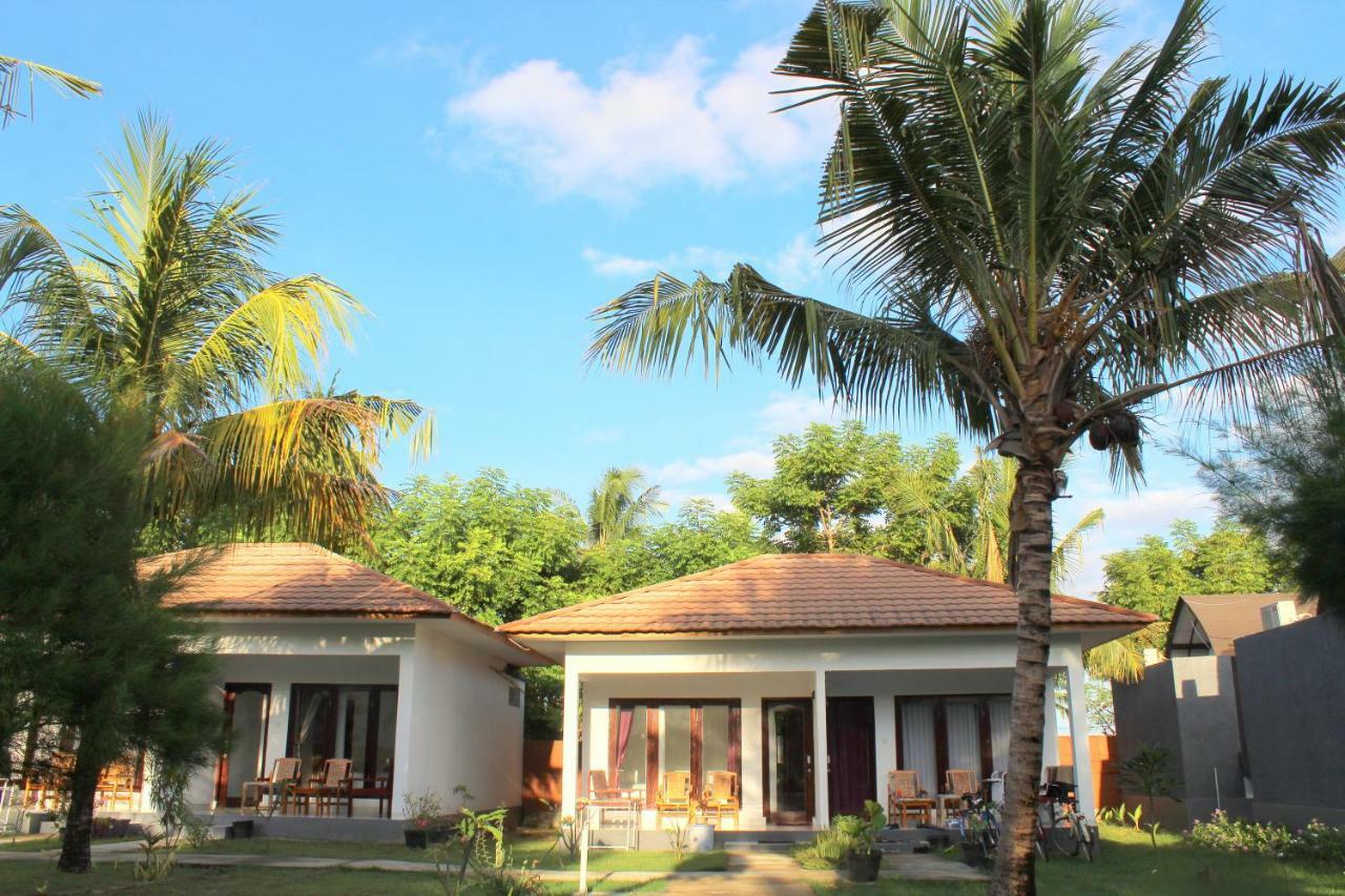 Nusa Indah Bungalows Gili Air Dış mekan fotoğraf